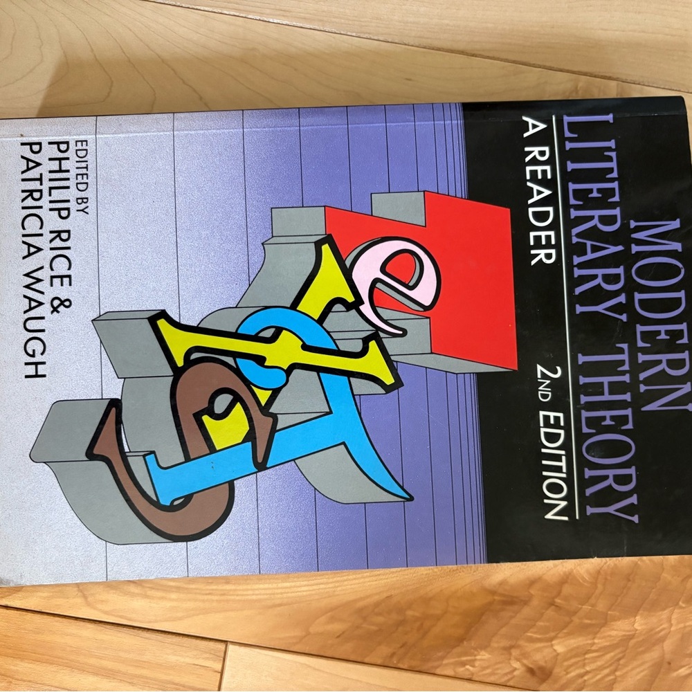 Modern Literary Theory Reader 2nd Edition